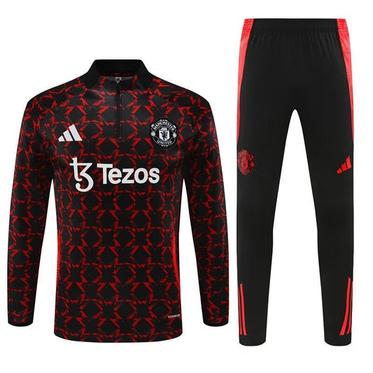 Man U red black