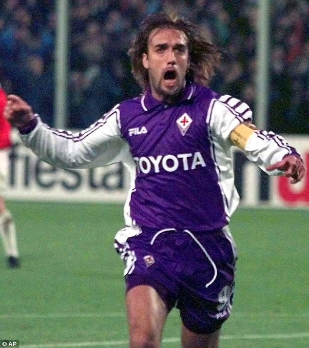 Maglia fiorentina store 1999